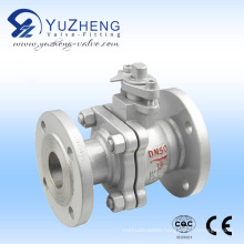 ANSI 2PC Stainless Steel Ball Valve Flanged End